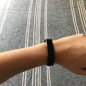 Fitbit Alta with black strap